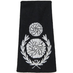 Rank Slide: Assistant Chief Fire Officer 2 Impellers + Wreath  Embroidered Fire and Rescue Service insignia