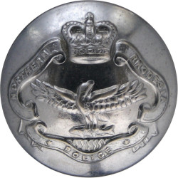 Northern Rhodesian Police 25.5mm - 1952-1964 with Queen Elizabeth's Crown. Chrome-plated Police or Prisons uniform button