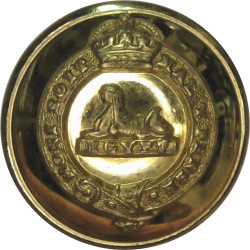 Manchester Regiment 20mm with King's Crown. Brass Military uniform button